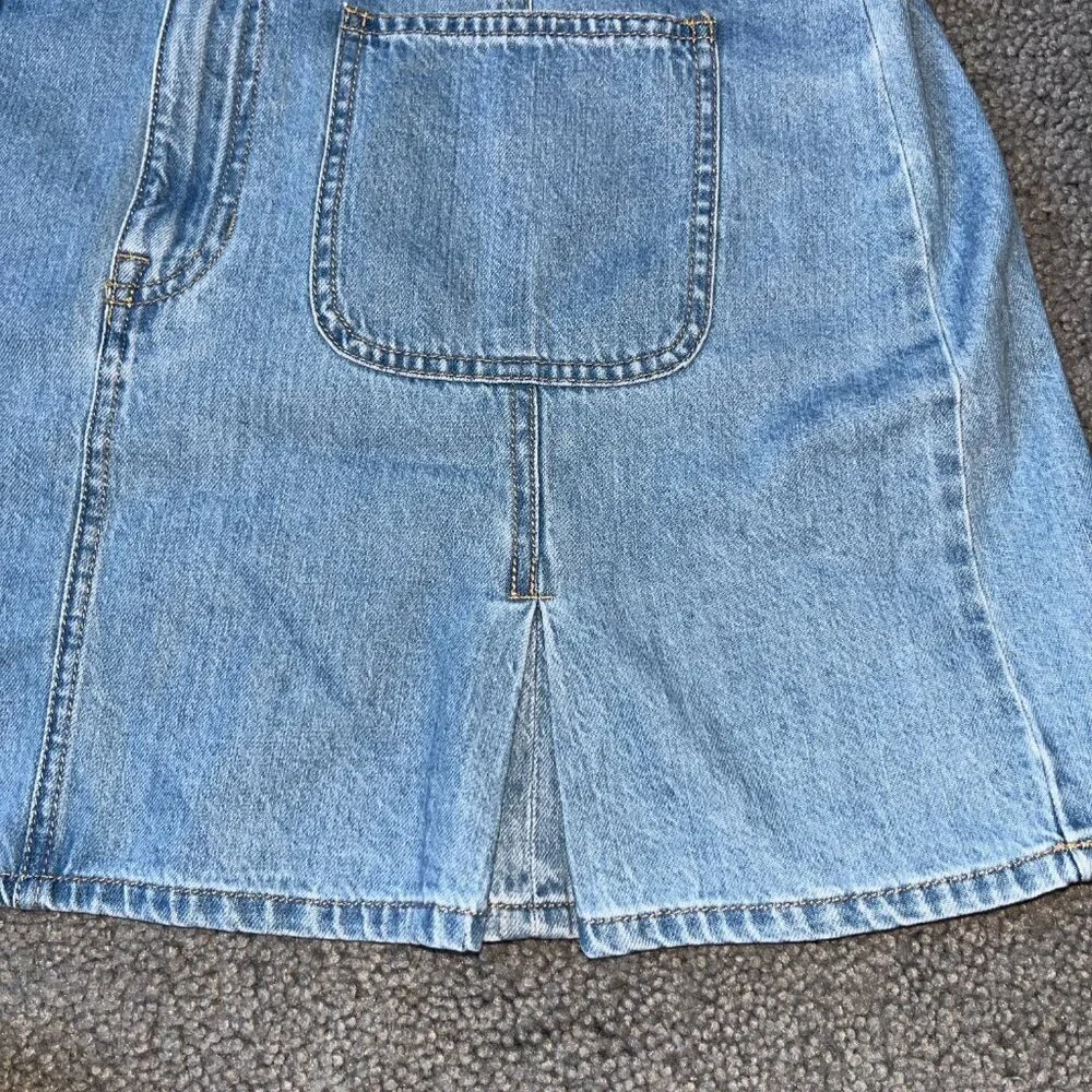 Madewell pleated denim